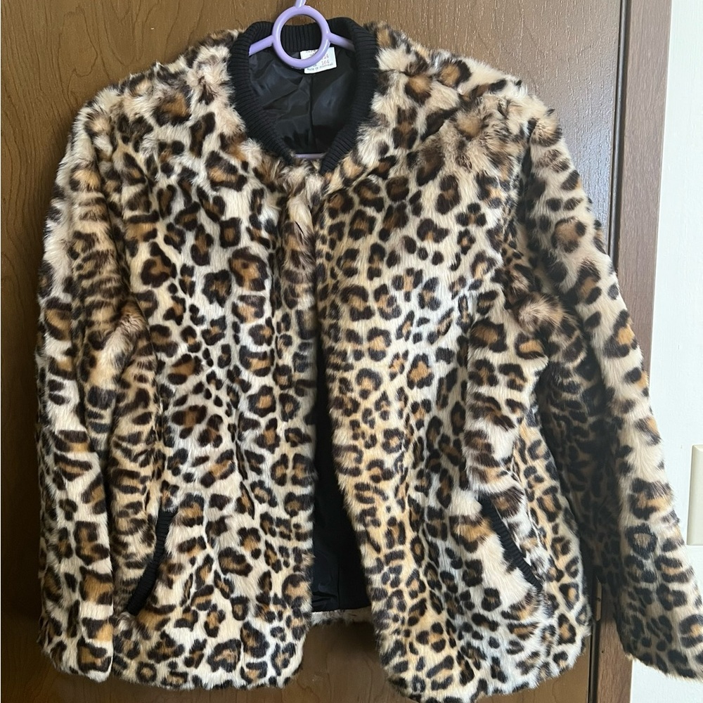 Leopard print jacket